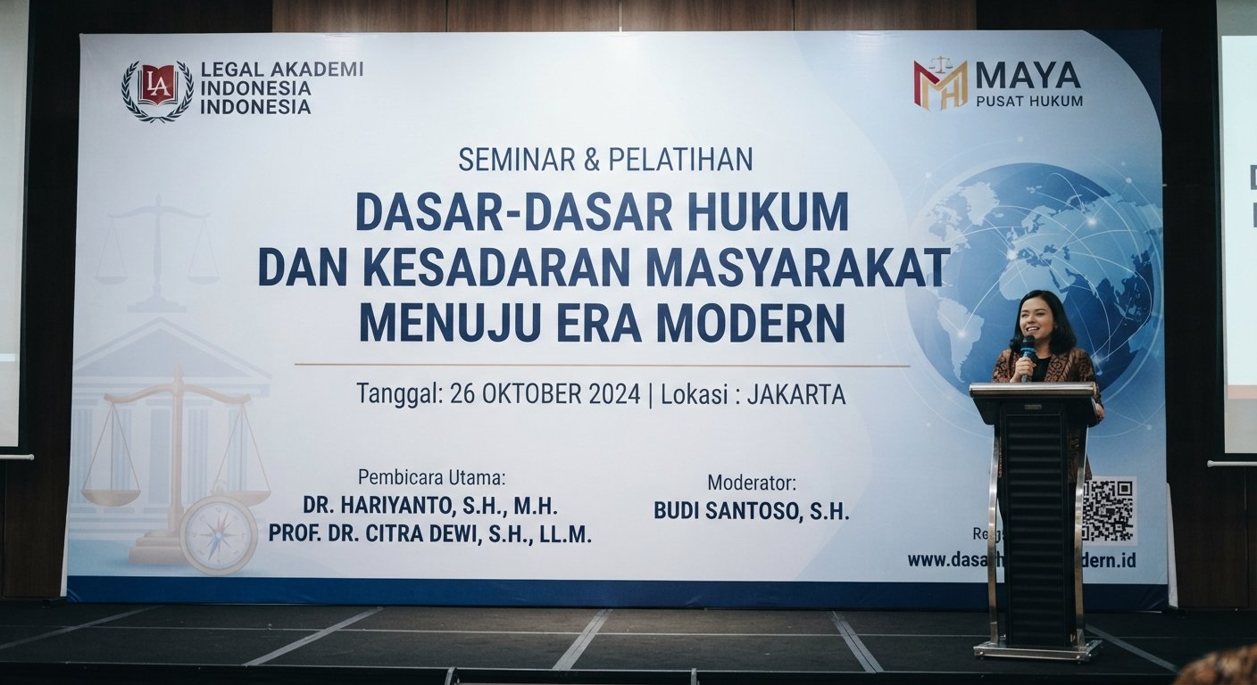 Dasar-Dasar Hukum dan Kesadaran Masyarakat Menuju Era Modern